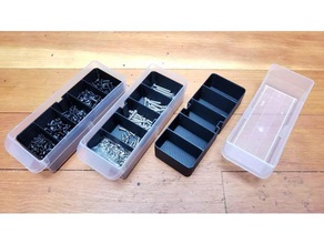 craft cabinet drawer organizer organization bins container separator 3d print model - Mito3D