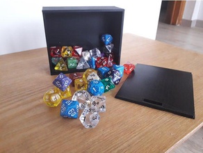 rpg dice box v1 toys games 3d print model - Mito3D