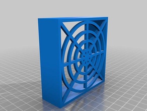 coperchio di protezione ventola raffreddamento da 80 mm 3d la stampante parti l'elettronica recinzione elettronica 3d print model - Mito3D