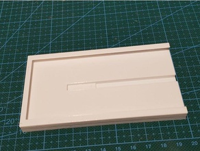 el panel solar de la cubierta 110x60 bricolaje carcasa 3d print model - Mito3D
