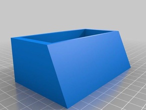 simple business card stand organization 3d print model - Mito3D