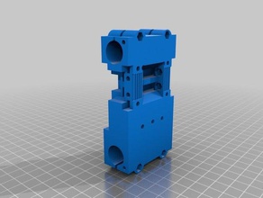 carriage hcevo v3 lm8luu renforced 3d printer parts 3d print model - Mito3D