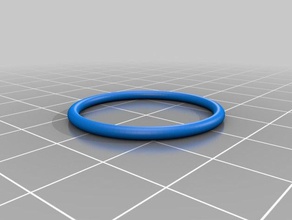 25x2 ring tpu rings customized 3d print model - Mito3D