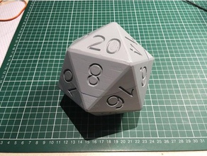dice holder 3d printing box d20 3d print model - Mito3D
