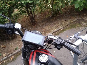 nokia 6 supporto bici moto s51 mobile telefono 3d print model - Mito3D
