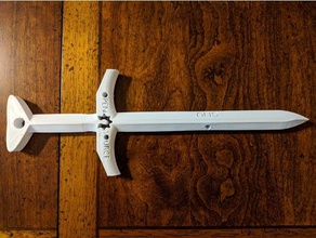 açık kaynak kılıç mark ıı sahne blender gnu 3d print model - Mito3D