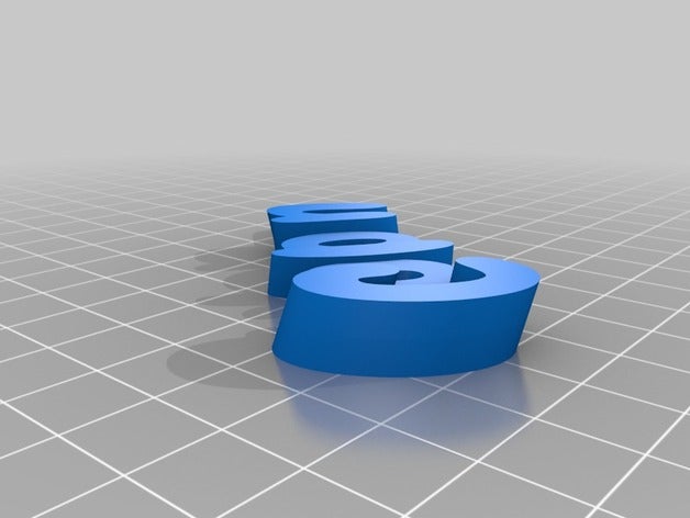 culon i portachiavi su misura 3D print model - Mito3D