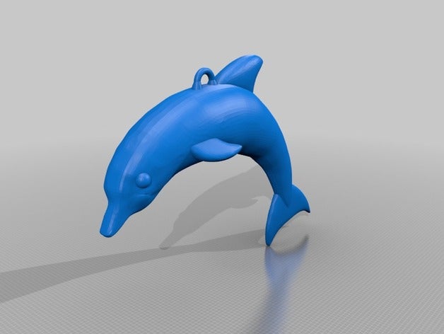 Yunus hayvanlar Anahtarlık 3D print model - Mito3D