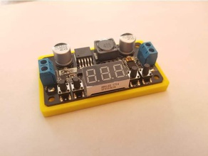 drok lm2596 voltage converter base electronics 0619397026748 090029 b00bytehqo case 3d print model - Mito3D