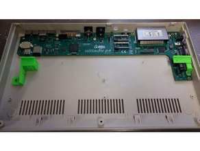 ultimate64 klavye montaj dirsekleri bilgisayar Zaman parantez c64c komodor monte edin 3d print model - Mito3D