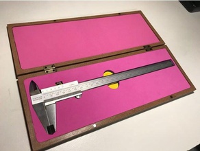 oxford vernier caliper box utensili & caselle pinza 3d print model - Mito3D