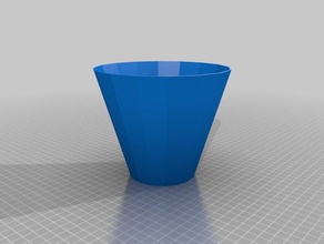 Lampenschirm poly Dekor kundengebundene 3d print model - Mito3D