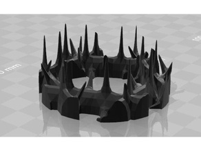 coroa de espinhos scans e réplicas jesus cristo 3d print model - Mito3D