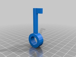 ıkea ıvar dolap anahtarı yedek parça anahtar soyunma 3d print model - Mito3D