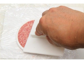 congelados hamburguesa maker cocina de comedor en el congelador la carne 3d print model - Mito3D