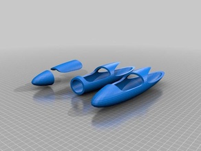 fusible alula clone rc véhicules 3d print model - Mito3D
