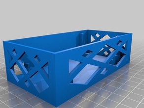 box per luci psichedeliche electronics container 3d print model - Mito3D