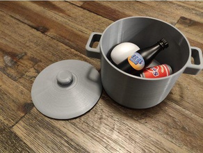 kitchen toys toy cooking pot lid game accessories set kids play pots pretend 3d print model - Mito3D