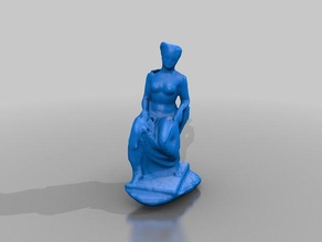 statue manoque Skulpturen 3d print model - Mito3D