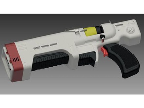 fallout 4 institute pistol props cosplay weapon laser 3d print model - Mito3D