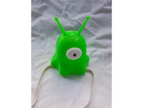 futurama brain slug creatures brainslug halloween partyhat prop 3d print model - Mito3D