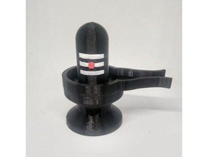 shivling pind lingam sculptures hindu pinda religion shankar 3d print model - Mito3D