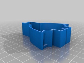 lego batman el cortador de la galleta alimentos beber 3d print model - Mito3D
