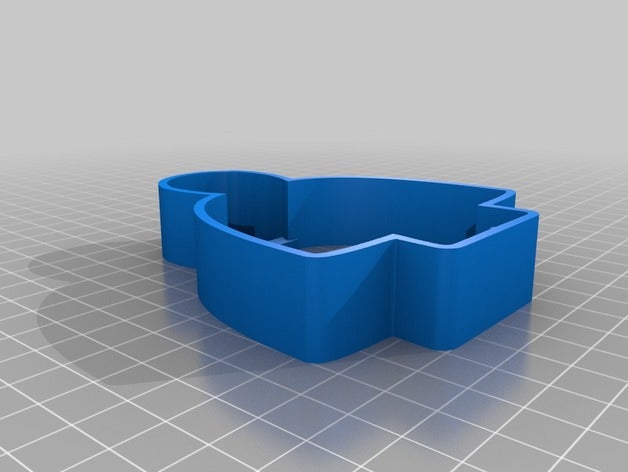 lego superman cookie cutter food drink 3D print model - Mito3D