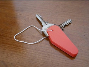 keykeychain 2 anahtarları sahibi Anahtarlık tutucu 3d print model - Mito3D