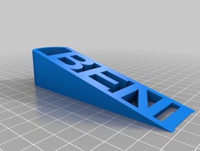 beni office personalizzato 3d print model - Mito3D