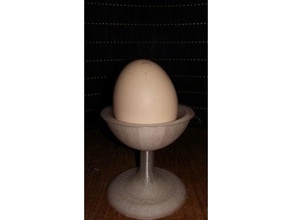 chalice egg holder food drink 3d print model - Mito3D