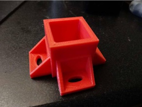 drawer rail bracket replacement parts 3d print model - Mito3D