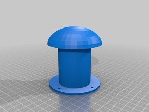 mantar havalandırma yedek parçalar 3d print model - Mito3D