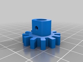 gear linear pot electronics gears potentiometer 3d print model - Mito3D