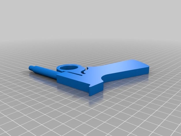 proiettile volare tiratore di pistola sostituzione parti 3D print model - Mito3D