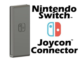nintendo interruptor joycon conector video juegos de mano 3d print model - Mito3D