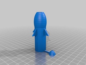 atrl rocket basic 3d printing 3d print model - Mito3D
