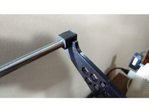 spool holder graber prusa suport 8mm 3d printer parts 3d print model - Mito3D