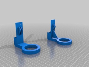 dbot radial fan duct e3d v6 printing cooling d-bot 3d print model - Mito3D