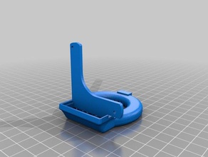 anycubic i3 mega fan duct split air remix 3d printing 3d print model - Mito3D