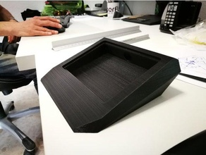 elgato güverte yatay stand akışı aracı sahipleri kutuları klavye streamdeck 3d print model - Mito3D