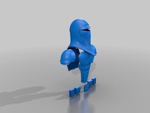 sw royal guard helmet armour 3d printing 3d print model - Mito3D