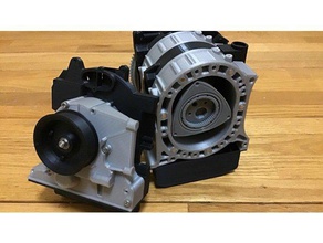 wankel motor rotativo de mazda rx-7 13b modelo trabajo mecánica juguetes 3d print model - Mito3D