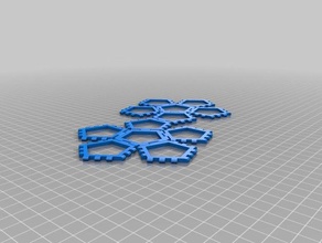 meine angepasste klappbar Polyeder Mathematik 3d print model - Mito3D