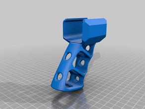 wii punho de pistola vídeo jogos 3d print model - Mito3D