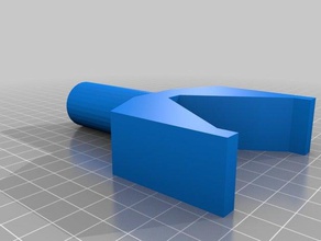 meine maßgeschneiderte Angelruten Halter-stand-Konfigurator outdoor Garten 3d print model - Mito3D