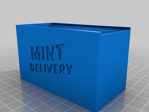 menta consegna su ordinazione del contenitore giochi 3d print model - Mito3D