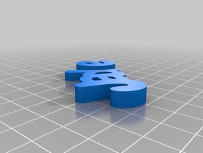 jade Schlüsselanhänger angepasst 3d print model - Mito3D