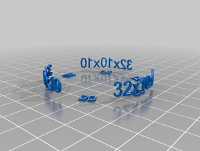 meu personalizados espaçador 365 3 d a impressora partes 3d print model - Mito3D