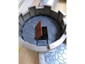 trappe pour chateau playmobil 6001 citadelle laigle - Spielzeug Spiel Zubehör 3d print model - Mito3D